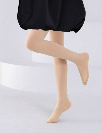Beige Basic Tights