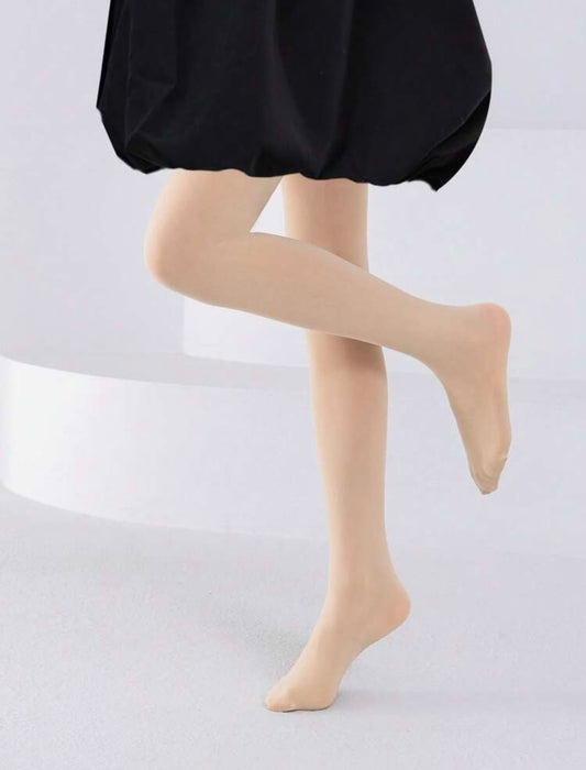 Beige Basic Tights
